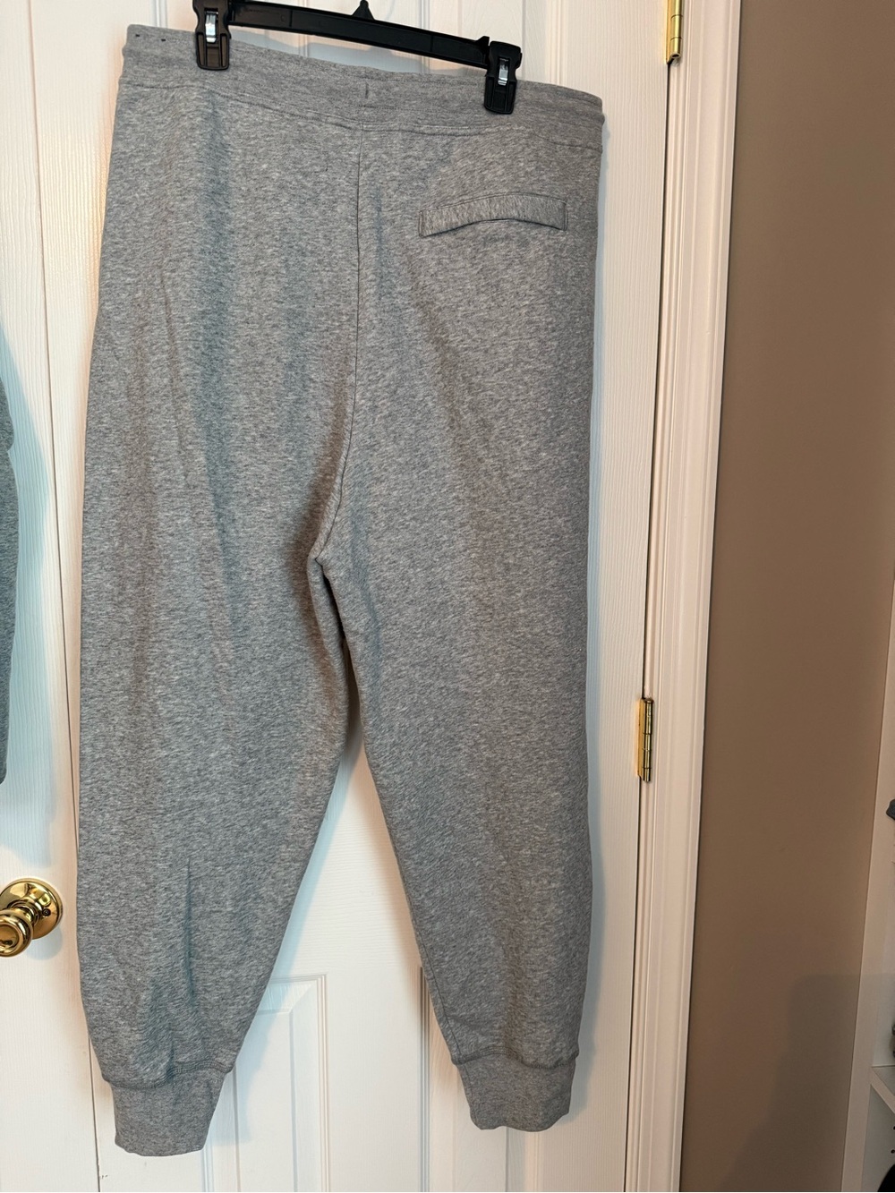 Nike Gray & White Swoosh Cropped Sweatshirt and Joggers Set - Picture 7 of 7